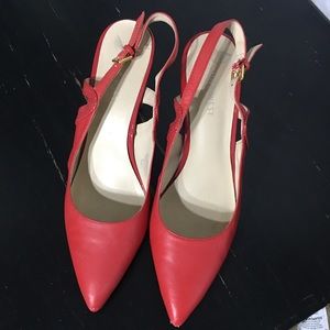 Used Nine West Leather Abitha shoes size 8.5